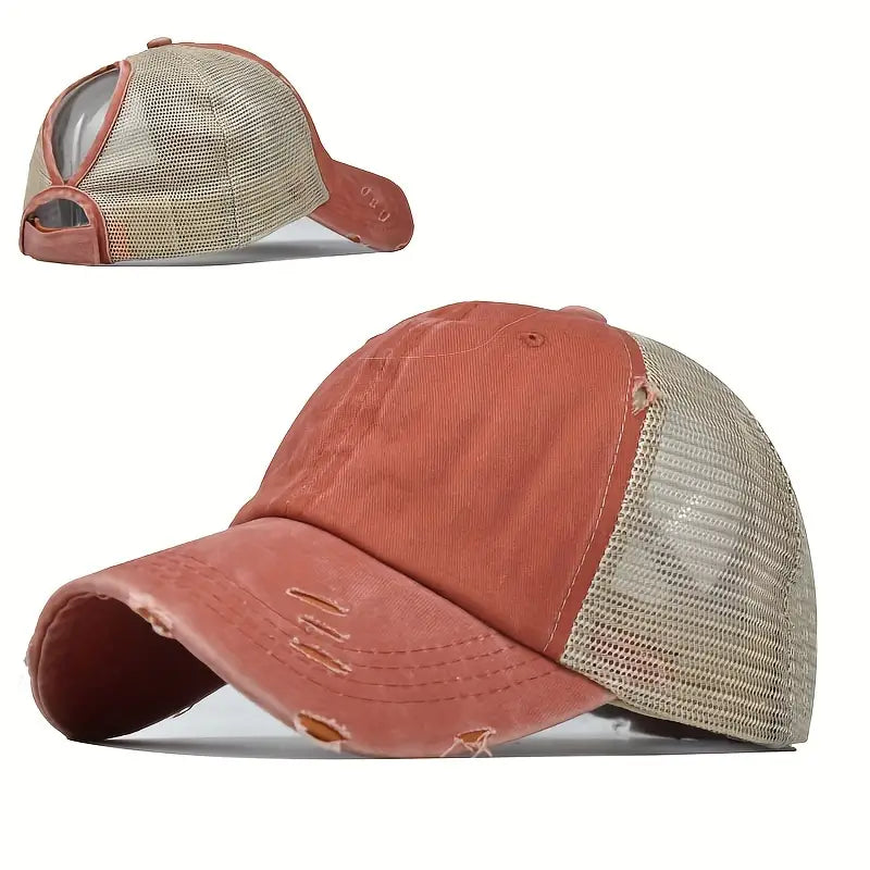 Custom Pony Tail Patch Hat