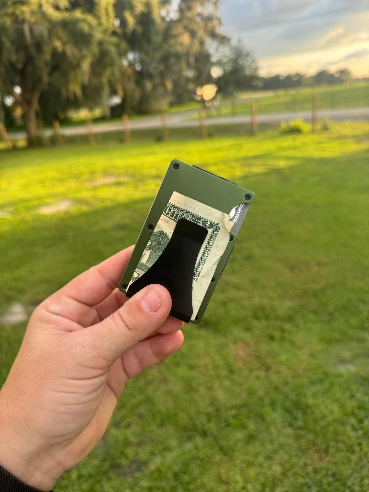 Aluminum Wallet W/ Money Clip (Engrave-able)