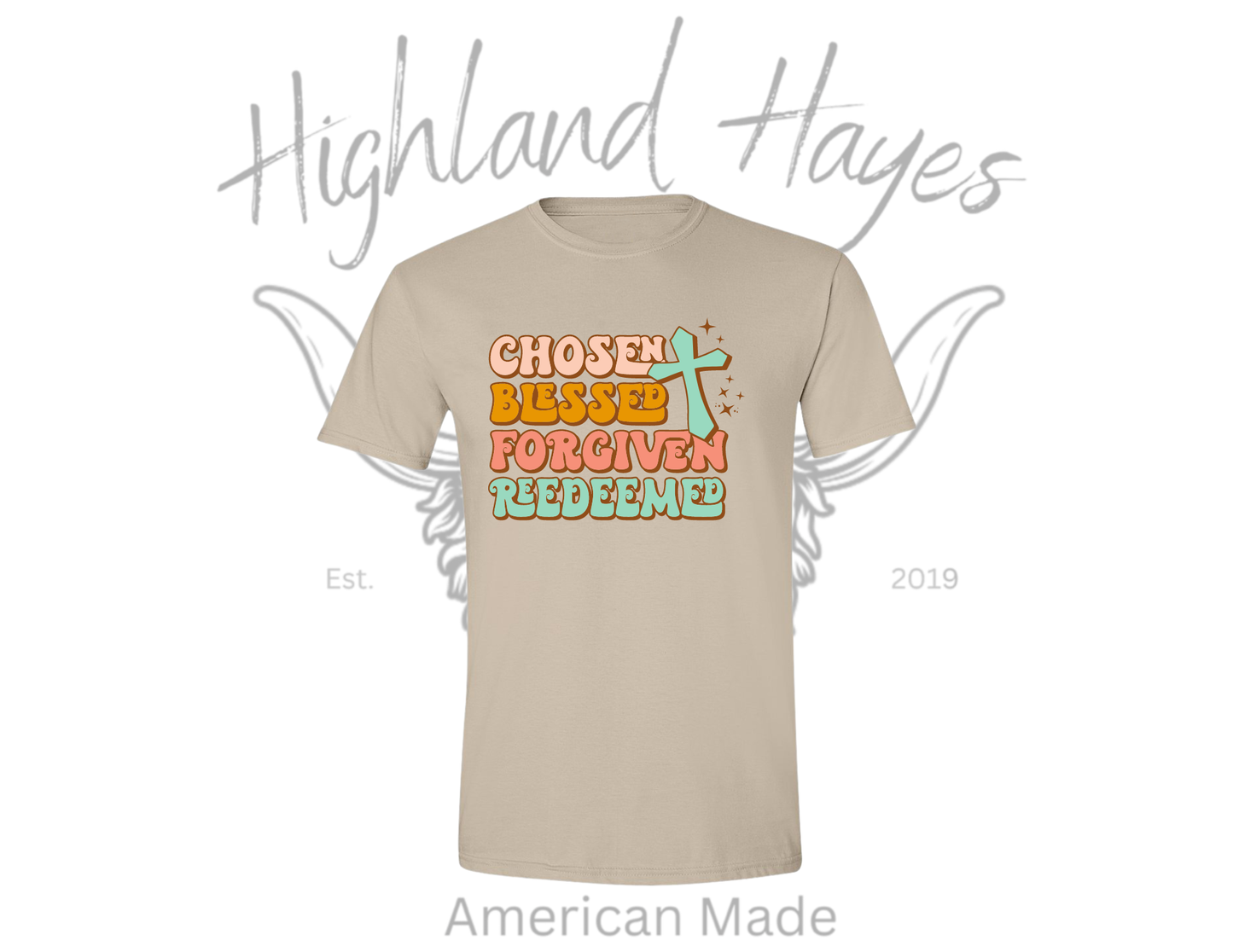 Chosen, Blessed, Forgiven, Redeemed