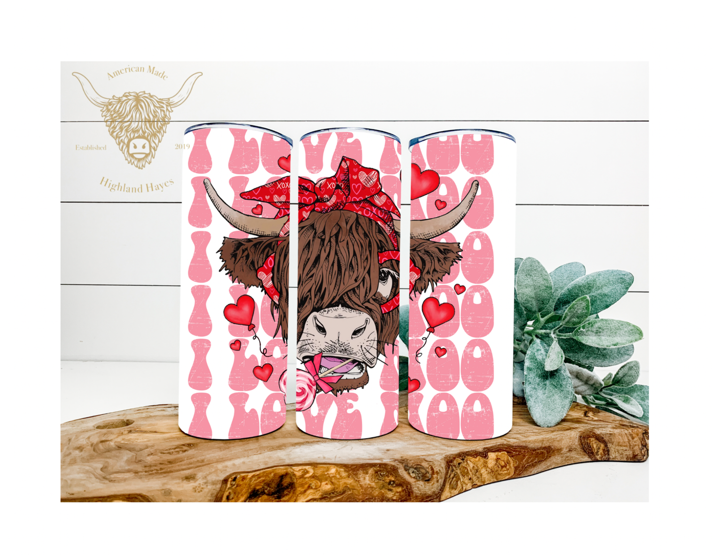 I Love Moo Tumbler