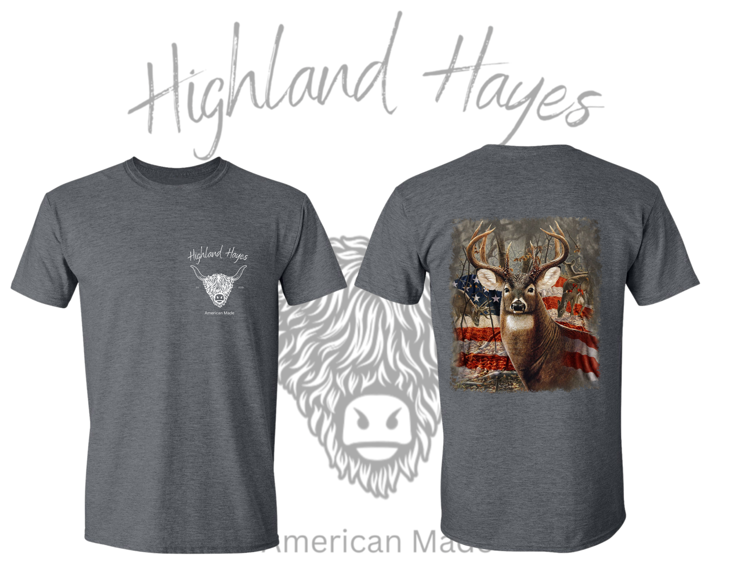 Highland Camo Buck Flag