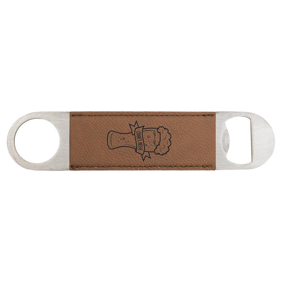 Leather Handled Bottle Opener