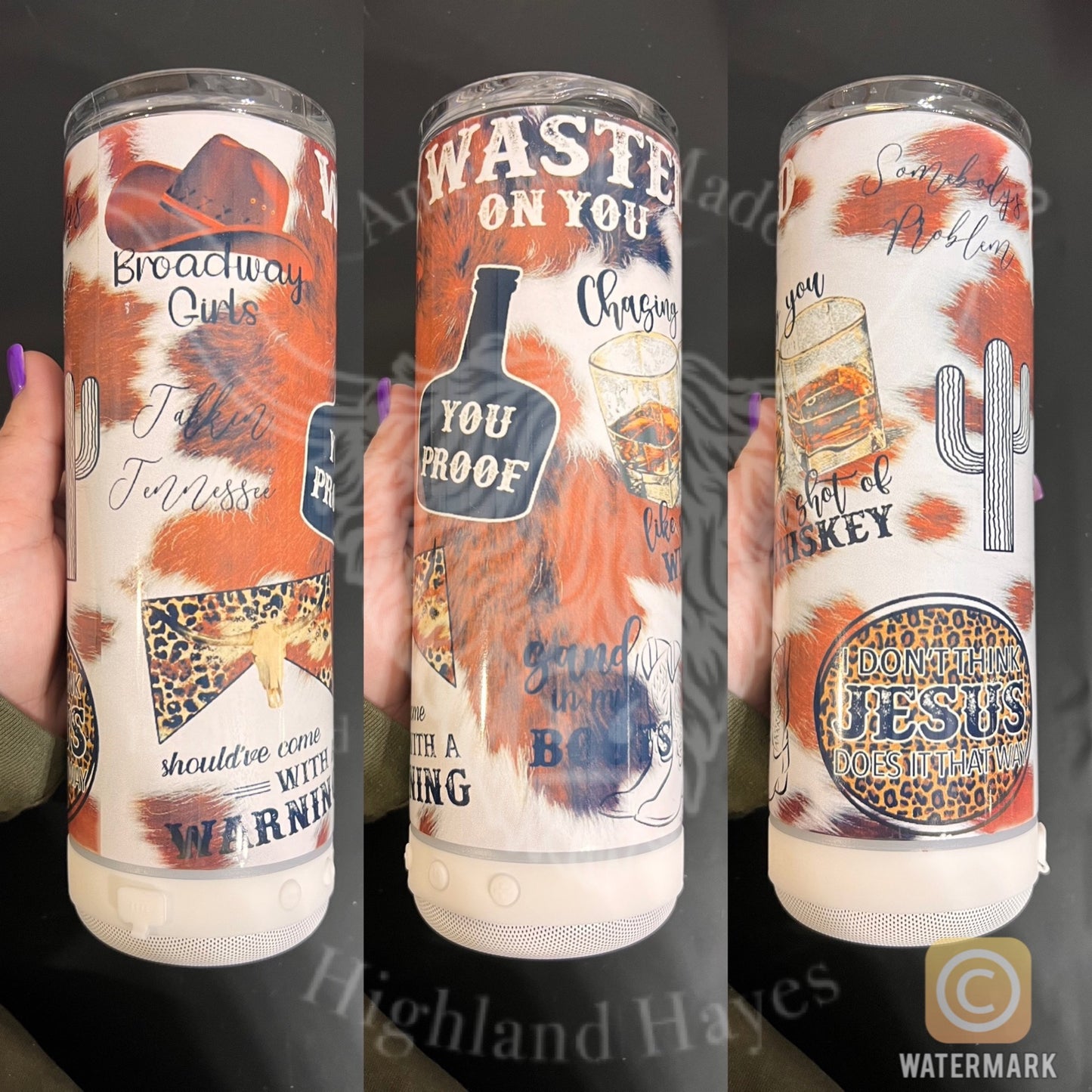 Morgan Wallen Speaker Tumbler