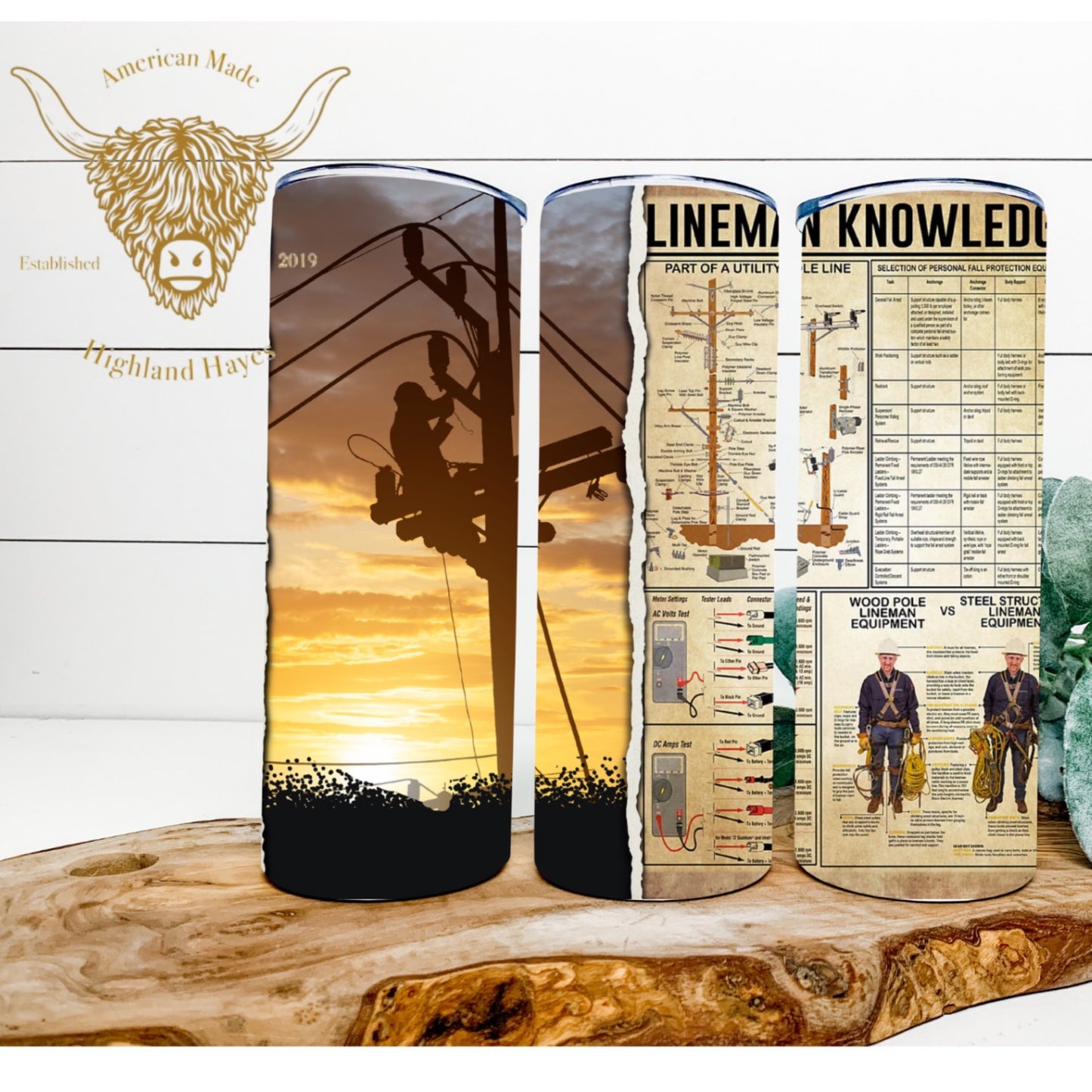 Lineman Tumbler