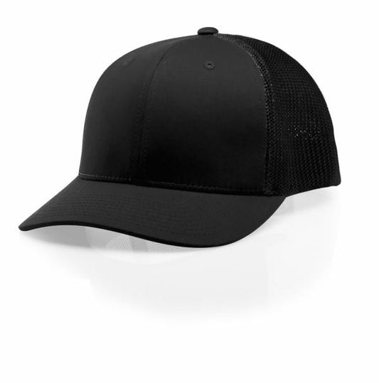 Custom Leather Patch Hat Flex Fit- Richardson 110
