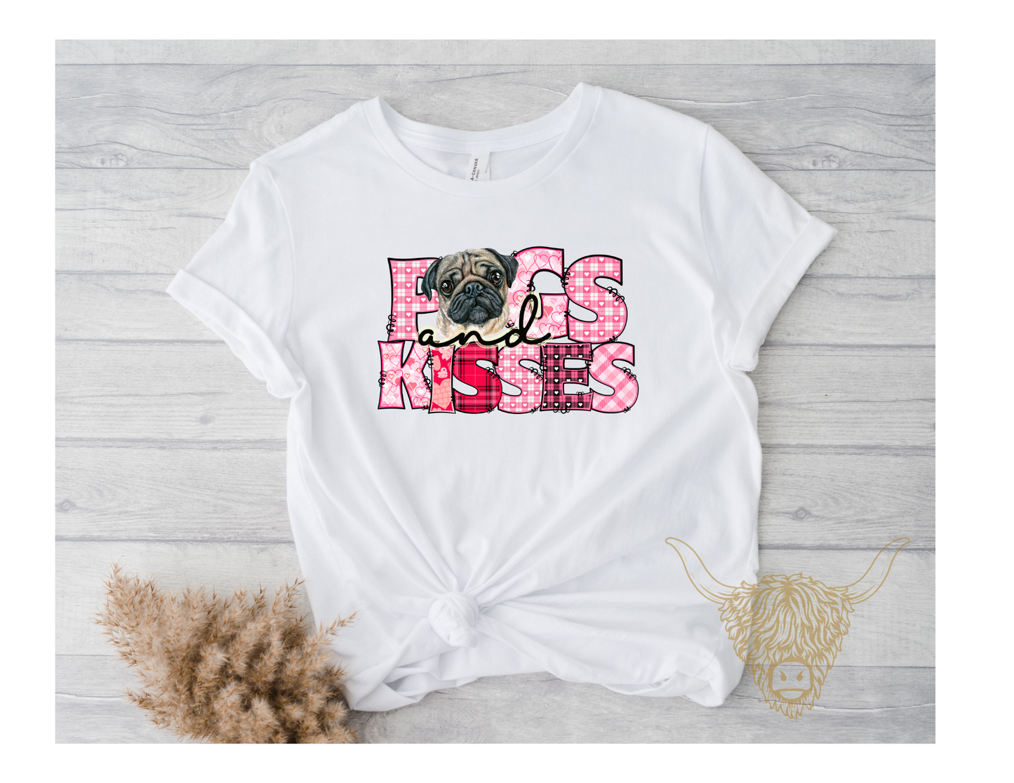 Pug Kisses T-Shirt